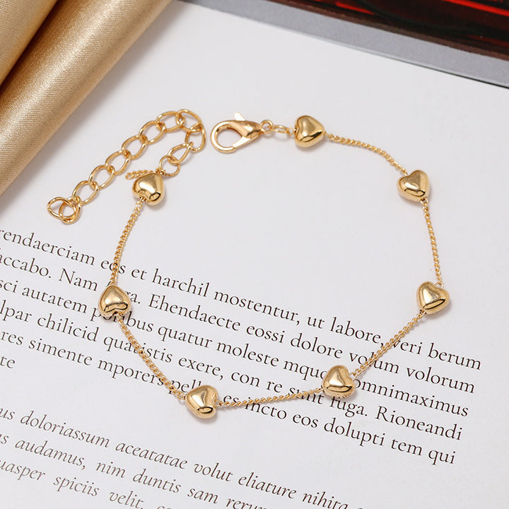 Heart Charm Bracelet Kalsten