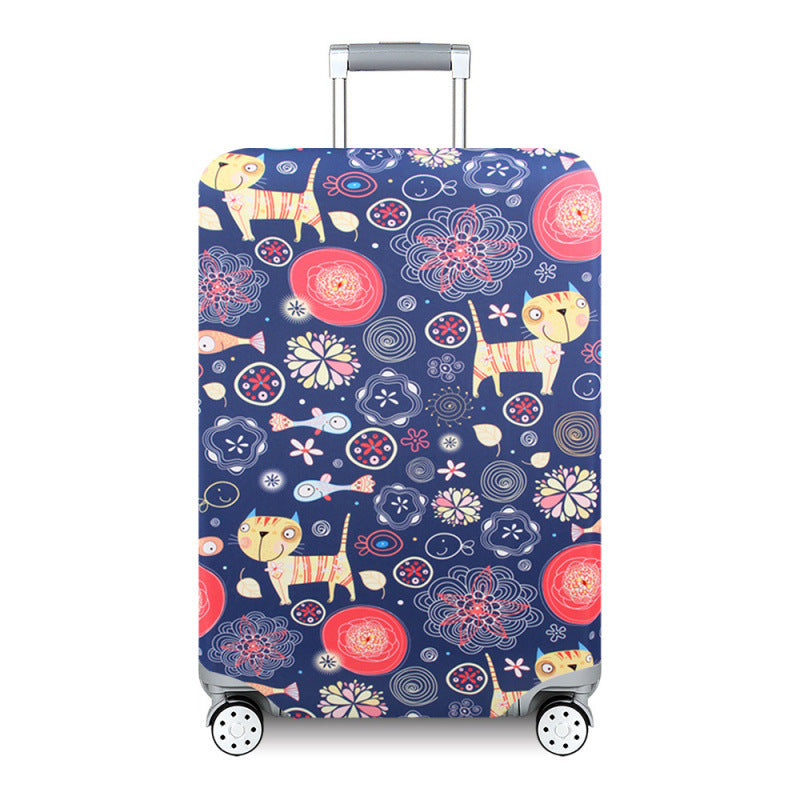 Women's suitcase with unique art design Kalsten
