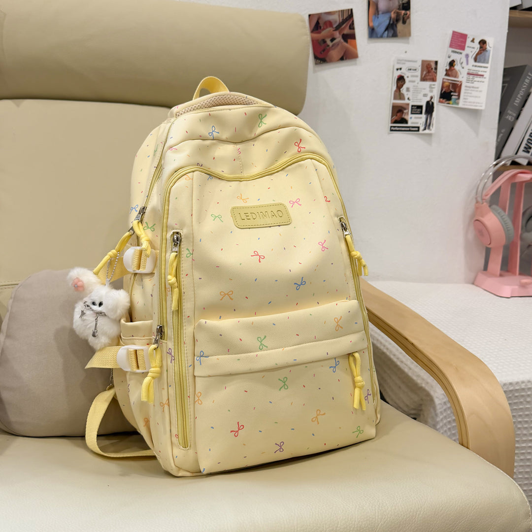 Versatile Patterned Casual Backpack