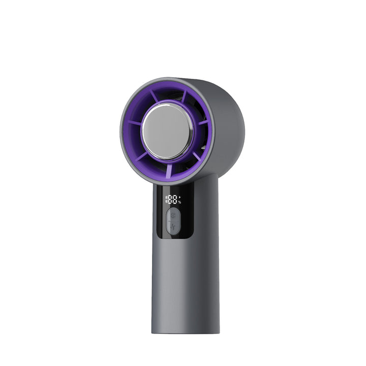 Ladies portable hand fan with digital speed control Kalsten