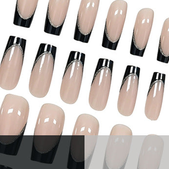 Extended Acrylic French Tip Nail Enhancements Kalsten