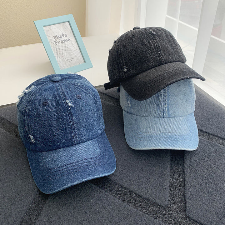 Women's Distressed Denim Baseball Cap Kalsten 1784084168