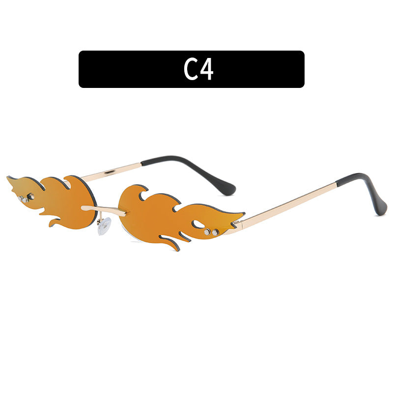 Artistic Flame Design Sunglasses