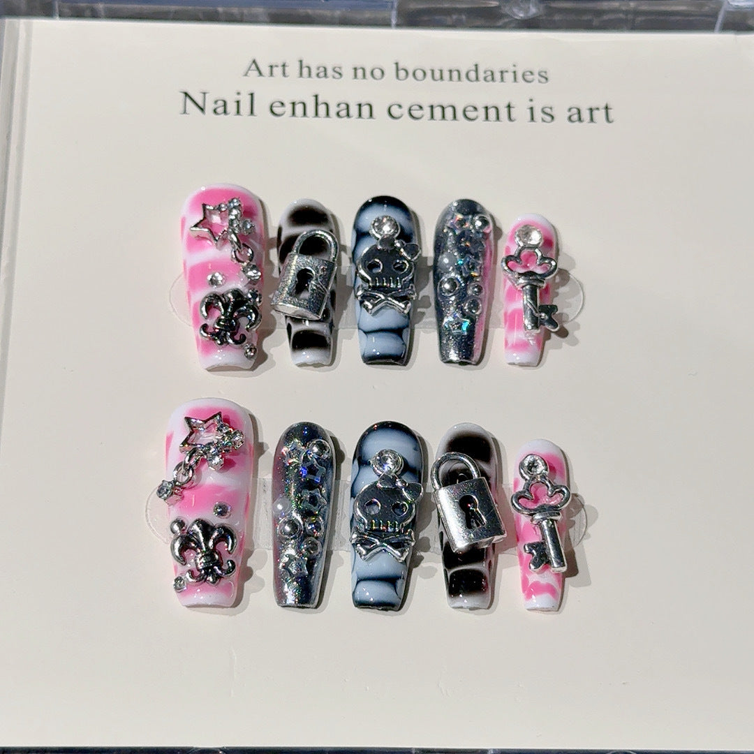 Artistic Press-On Nail Tips