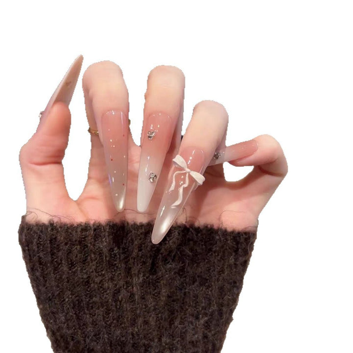 Glossy Square Tip Nail Enhancements