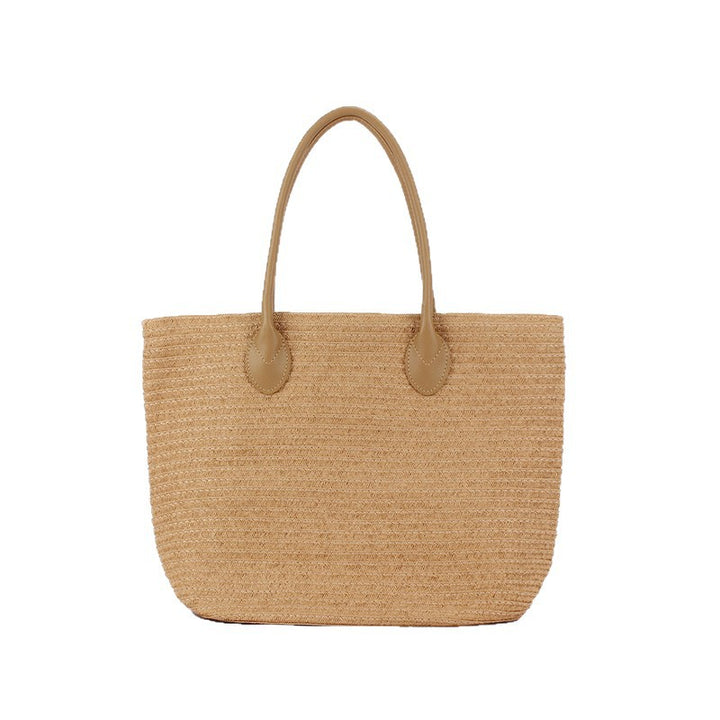 Spacious Tote Bag Made of Braided Natural Material Kalsten
