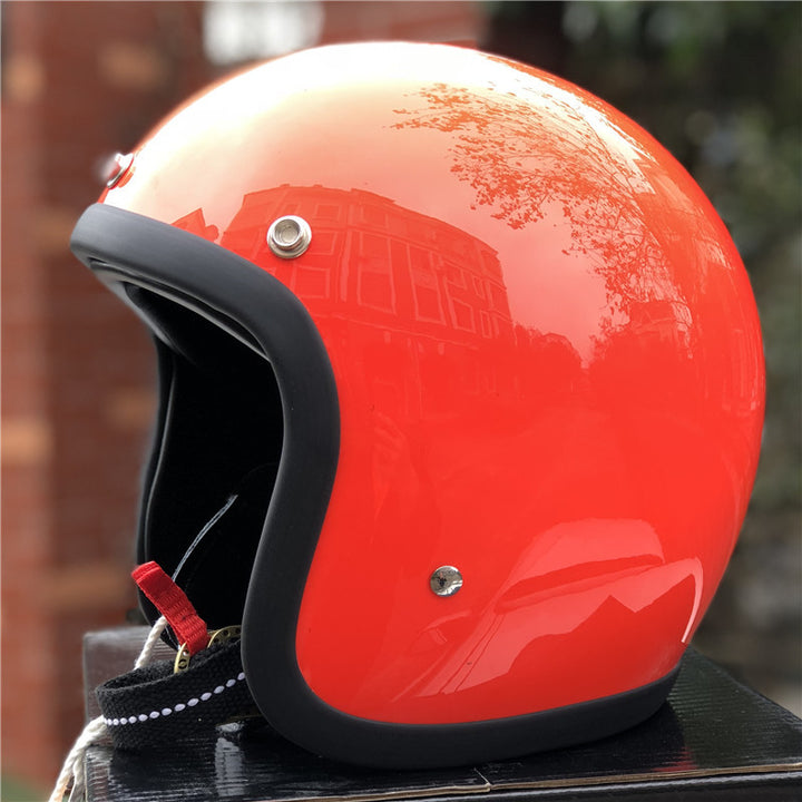 Retro Open-Face Motorcycle Helmet Kalsten