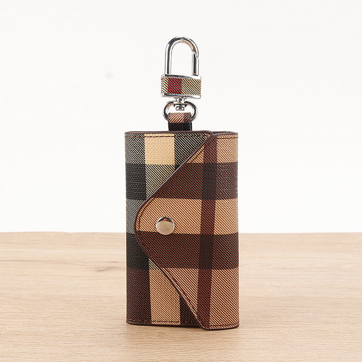 Elegant Plaid Pattern Card Case kalsten