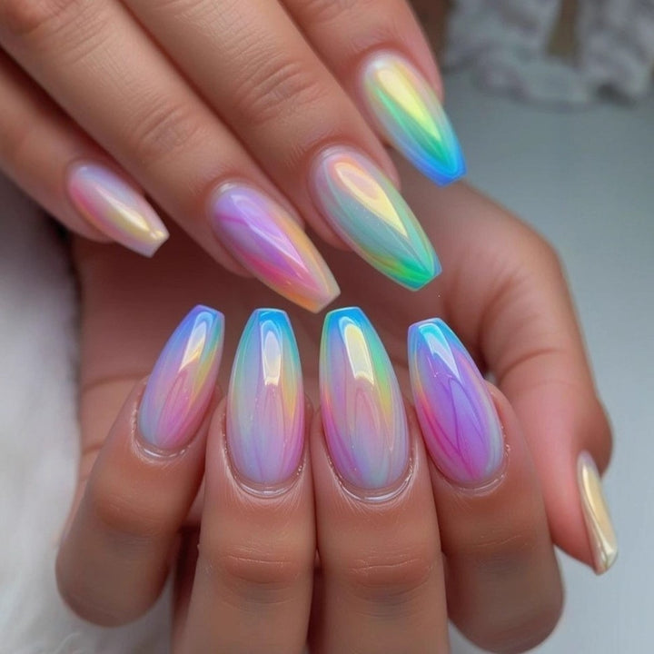 Shiny artificial nails Kalsten