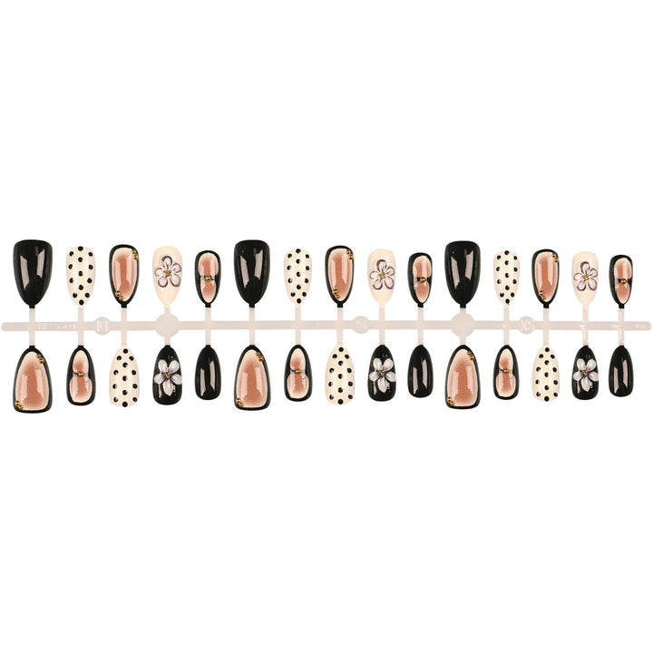 Artistic Press-On Nail Design Set