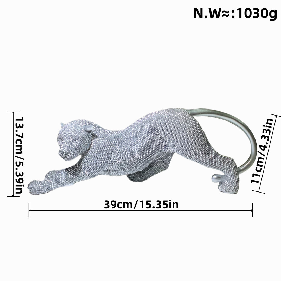 Elegant decorative figure of a panther Kalsten