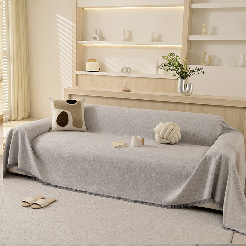Cozy Fleece Sofa Throw Blanket