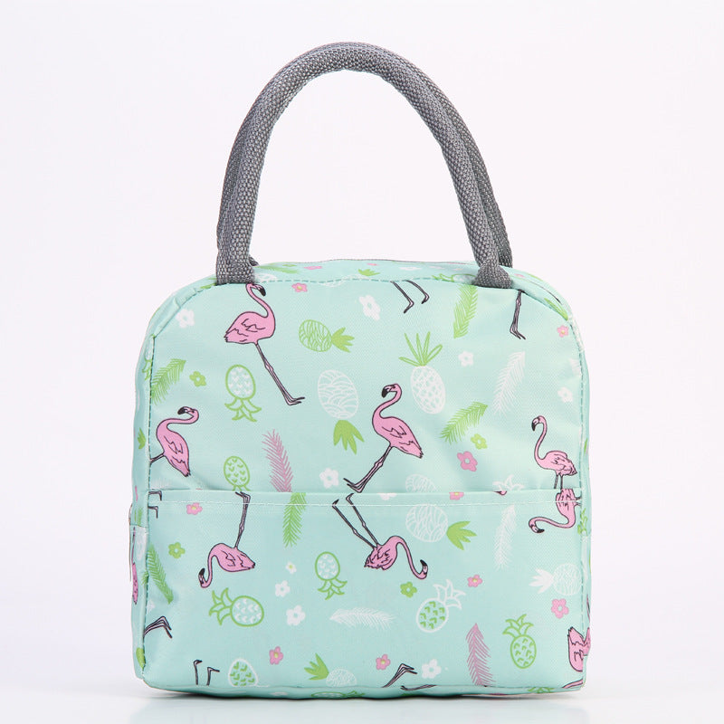 Insulated Flamingo-Themed Lunch Bag Kalsten