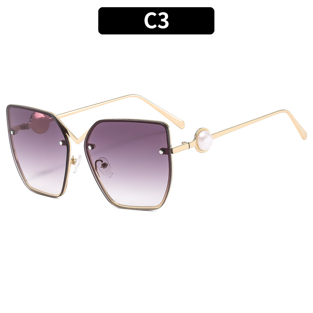 Angular Oversized Sunglasses