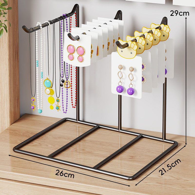 Vertical Bracelet and Bangle Display Stand with Rectangular Base