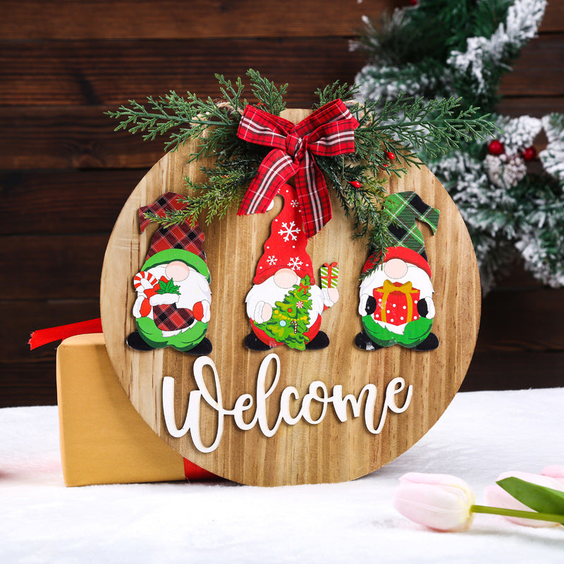 Welcome sign with festive design Kalsten