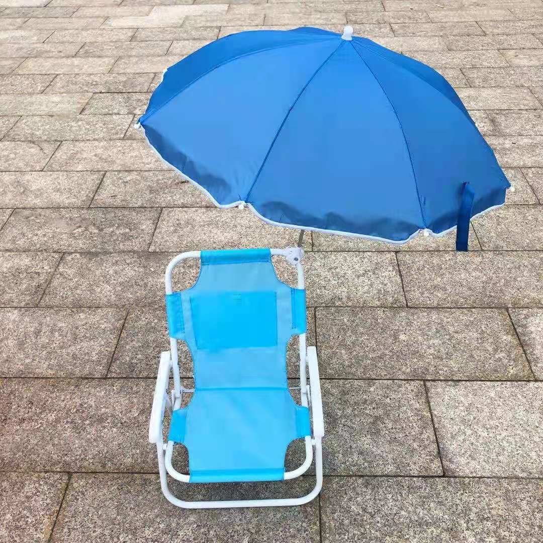 Beach chair with sun umbrella Kalsten