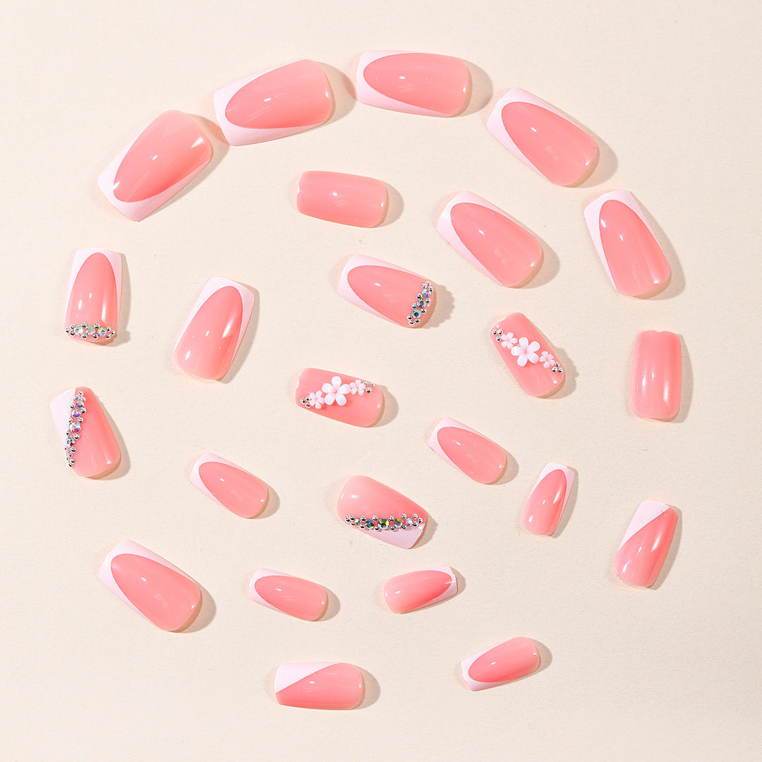 Decorative Flower Accent Nail Art Kalsten