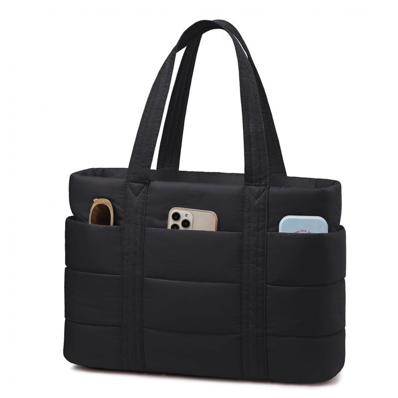 Padded everyday handbag with practical outer pockets Kalsten