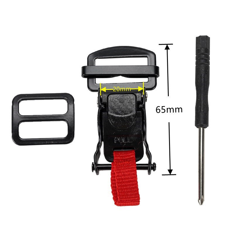 Durable Quick-Release Helmet Safety Buckle Kit Kalsten