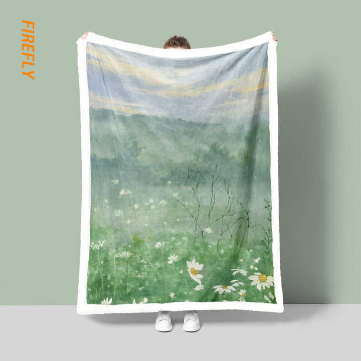 Artistic Scenic Throw Blanket