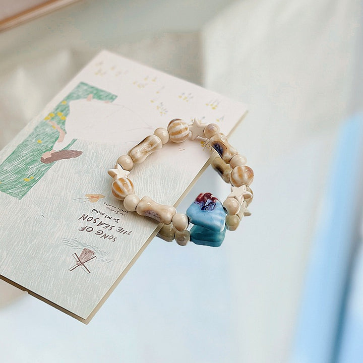 Heart-Shaped Beaded Bracelet Kalsten