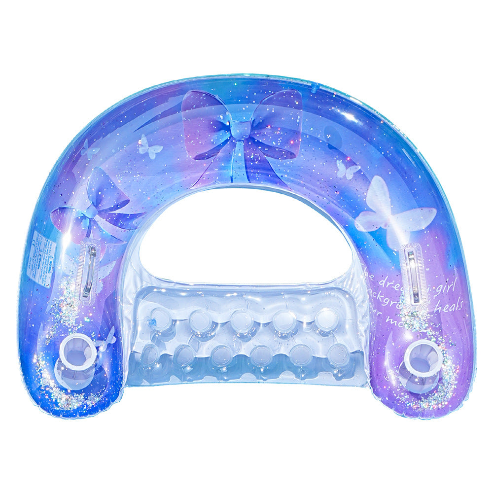 Ladies Inflatable Water Swimming Ring with Ergonomic Grip Kalsten