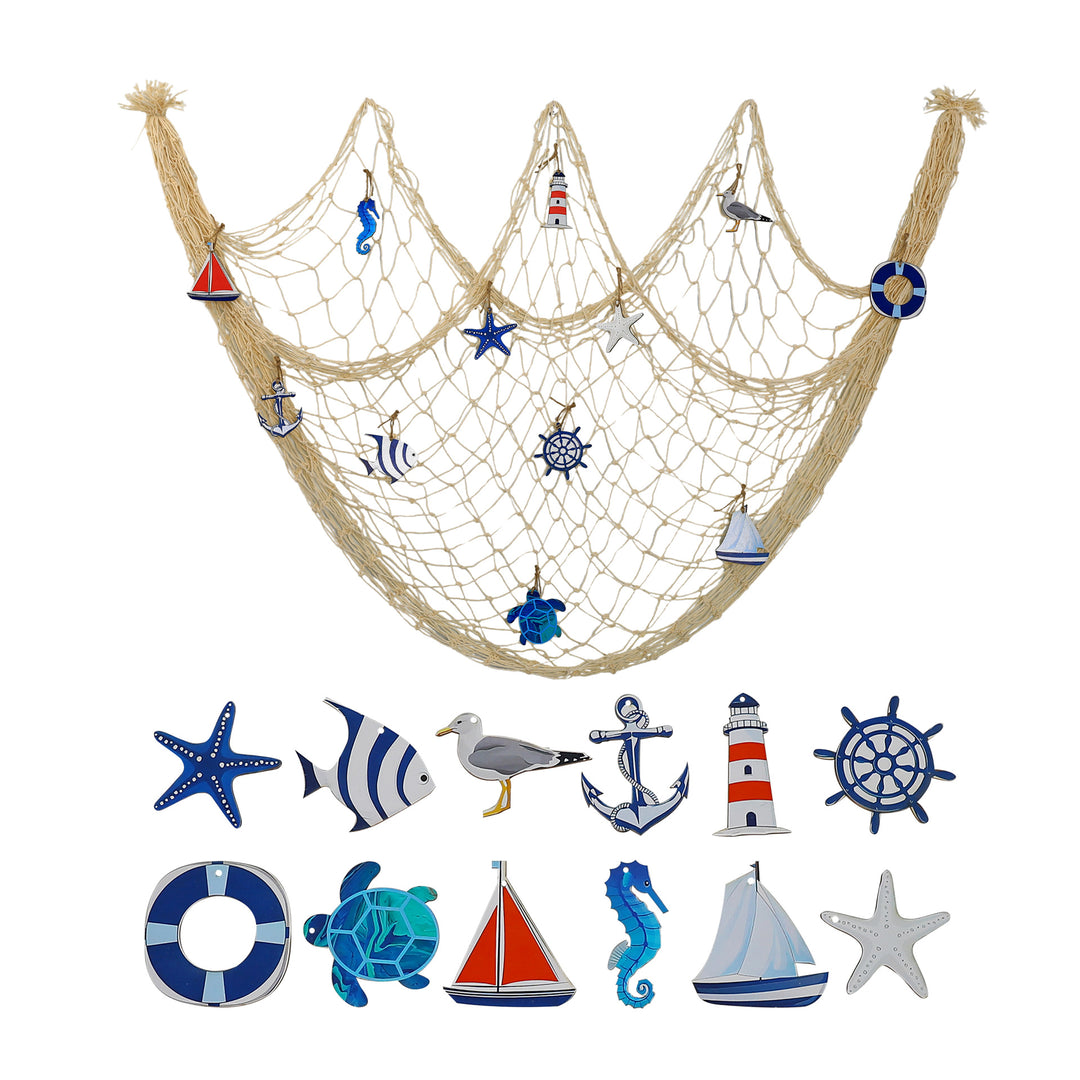 Nautical Decorative Wall Hanging Net