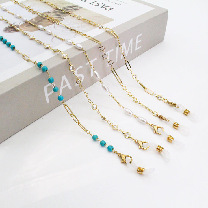Chunky Beaded Eyewear Chain Kalsten