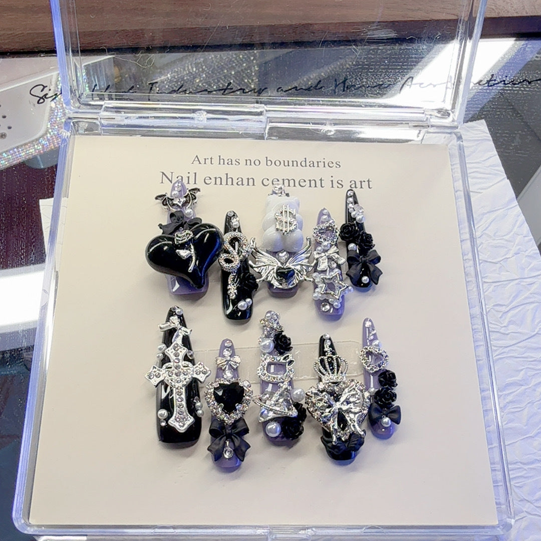 Artistic Gothic Nail Art Design Set