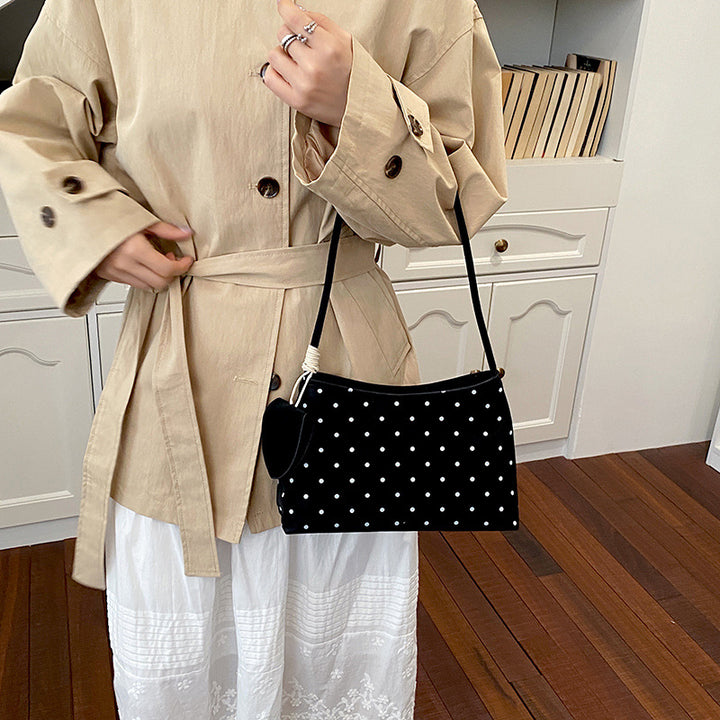 Chic Polka Dot Handbag