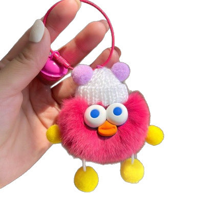Plush Cartoon Duck Keychain Set Kalsten