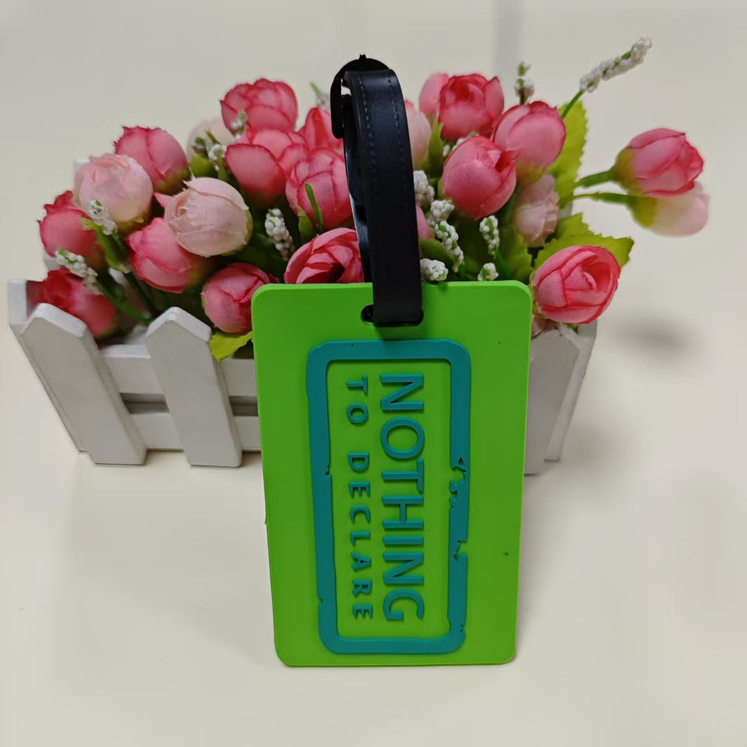 Unisex Luggage Tag with Personal Identification Message Kalsten