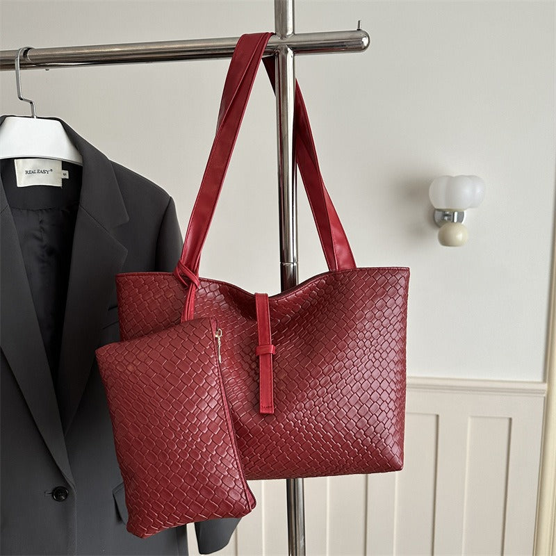 WoElegant Woven Tote Bag Kalsten