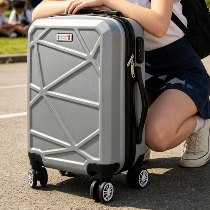 Unisex Geometric Hard Shell Spinner Suitcase Kalsten