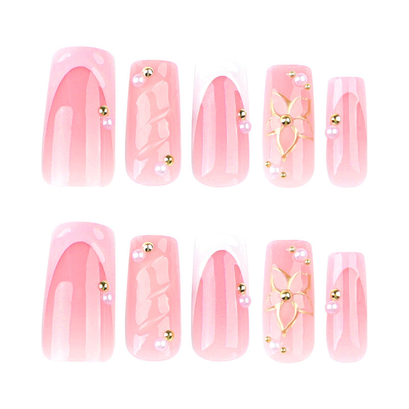 Elegant Long-Lasting Press-On Nail Art Kalsten