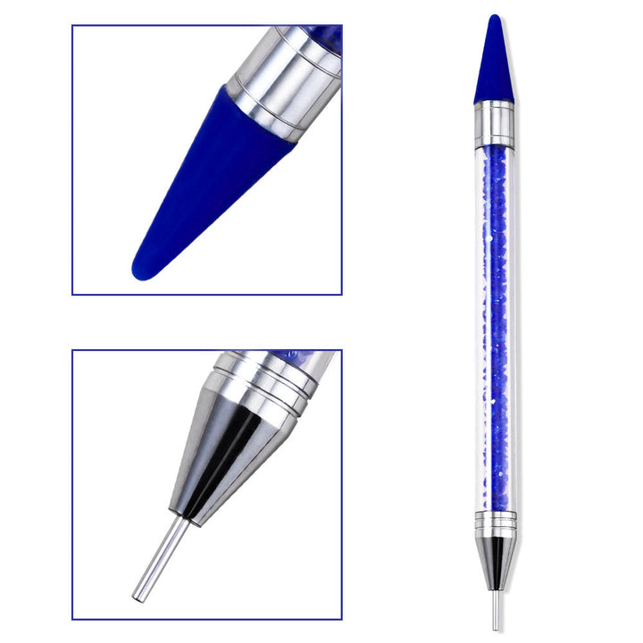 Professional Nail Art Detailing Brush with Crystal Handle Kalsten