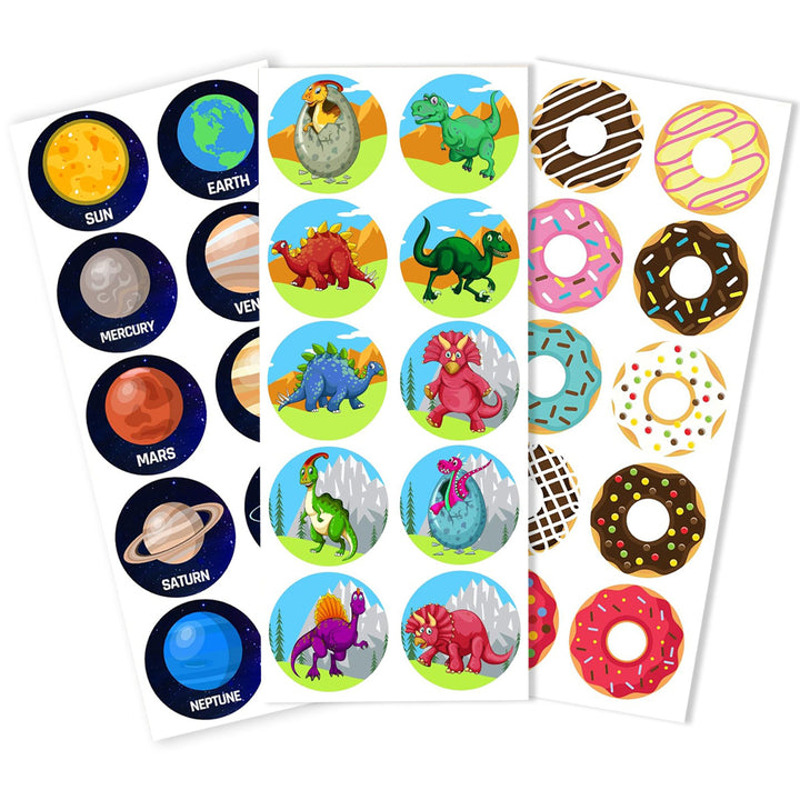 Decorative Donut Sticker Set Kalsten