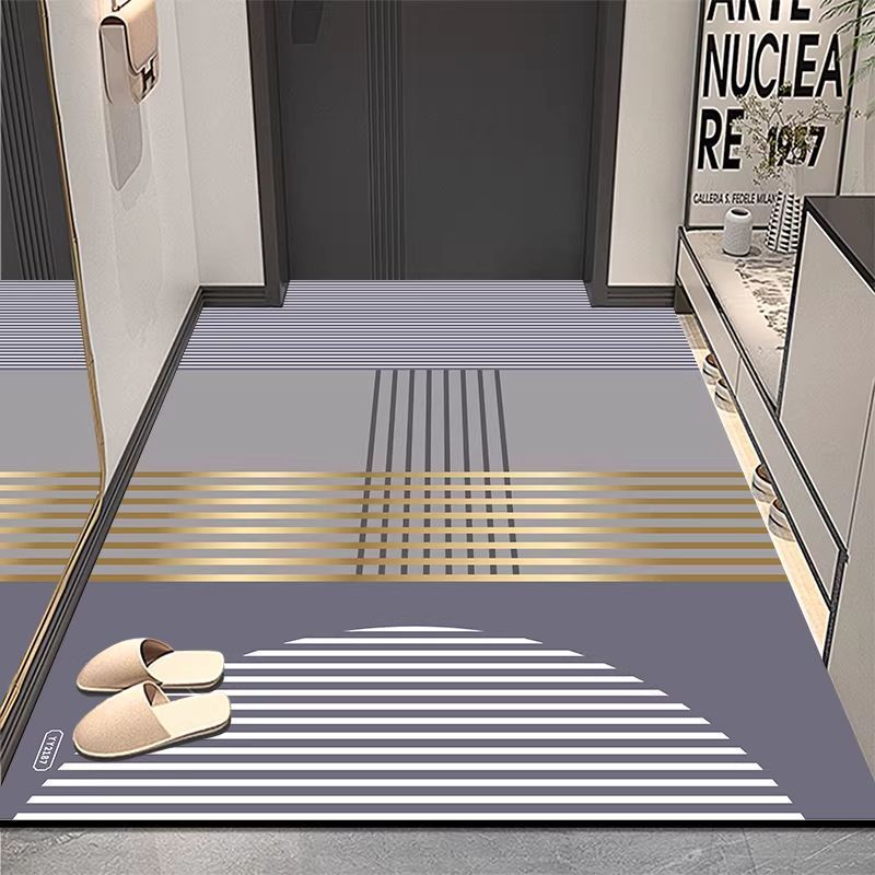 Modern Geometric Entryway Mat