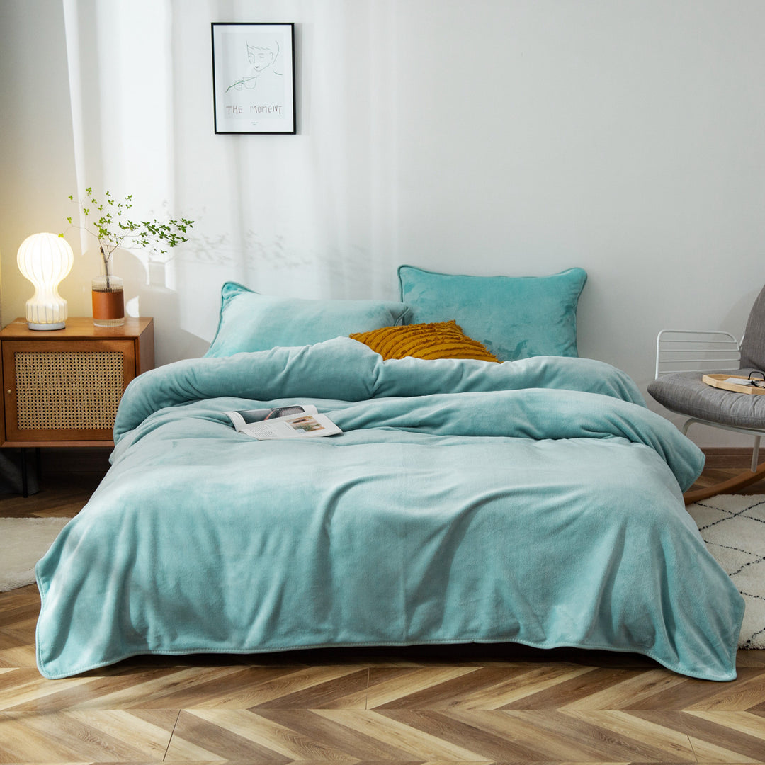 Ladies cozy microfiber blanket Kalsten