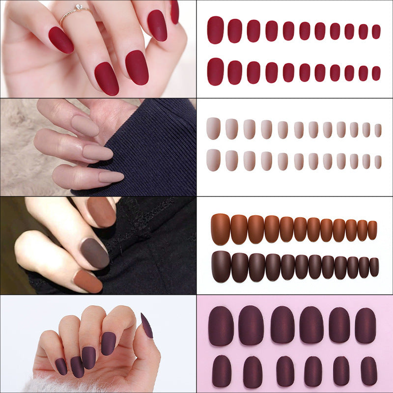 Luxury Matte Press-On Nail Set Kalsten