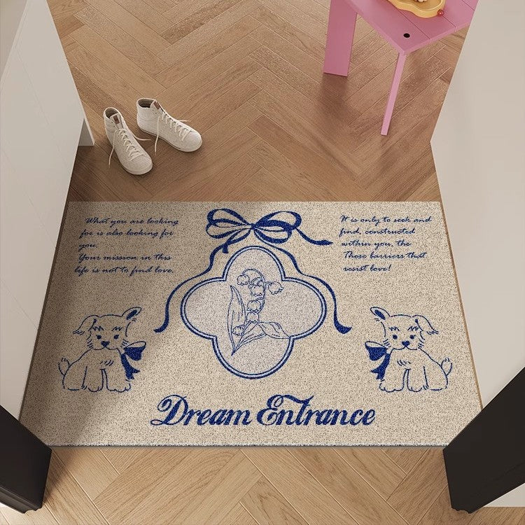 Whimsical Entrance Doormat Kalsten