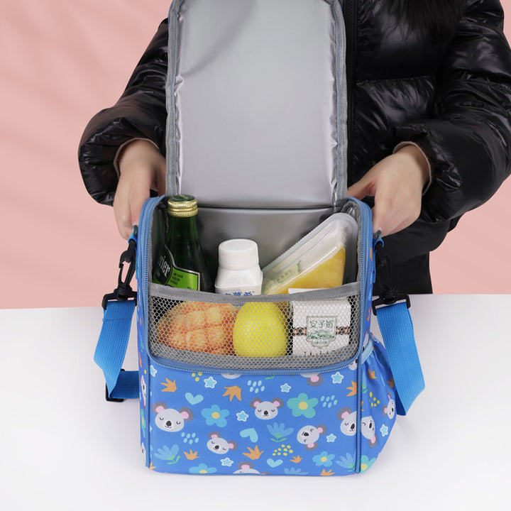 Cute Panda Print Insulated Lunch Bag
