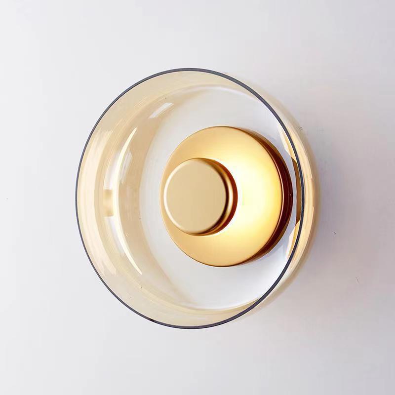 Modern Glass Wall Light