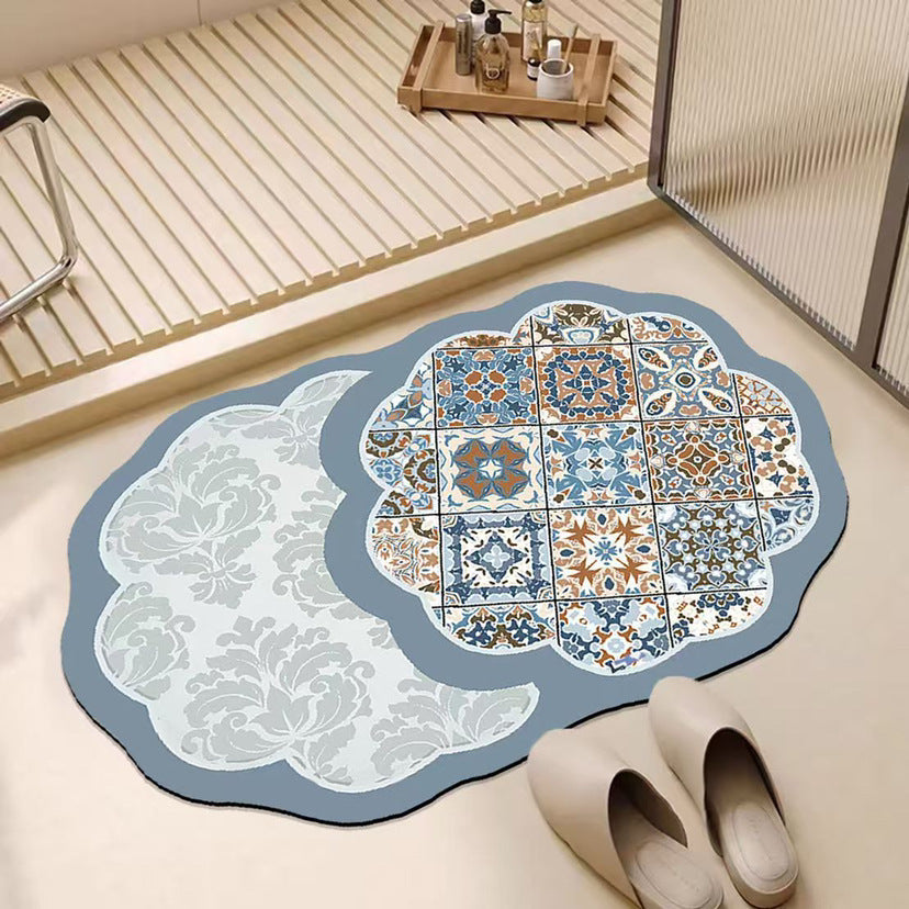 Modern Decorative Bathroom Mat