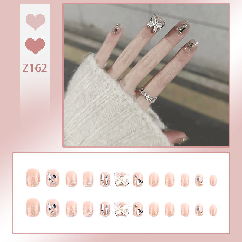Nail art set with sparkling rhinestones and glitter elements Kalsten