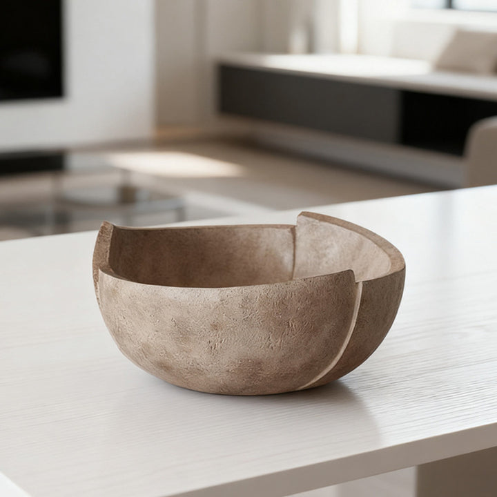 Textured Decorative Serving Bowl