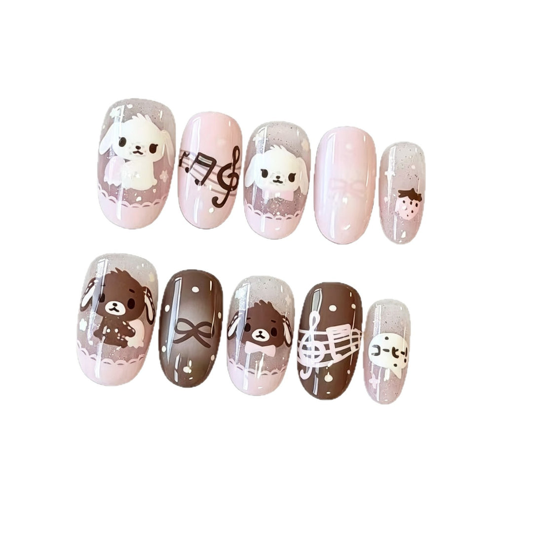 Artful Press-On Nail Set Kalsten