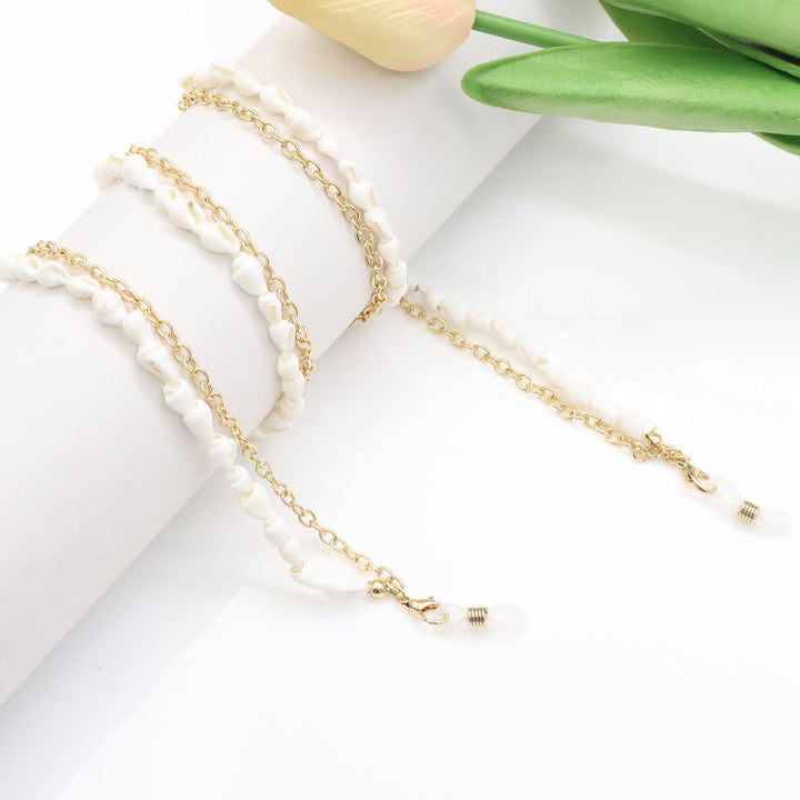Elegant Crystal-Embellished Eyewear Chain Kalsten 1788159829