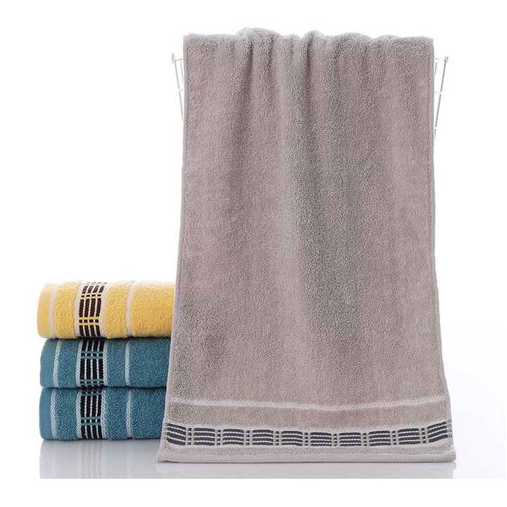 Women's Premium Terry Bath Towel with Elegant Pattern Kalsten